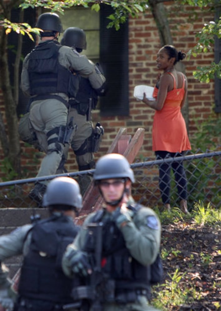 SWAT team at Atlanta apartment