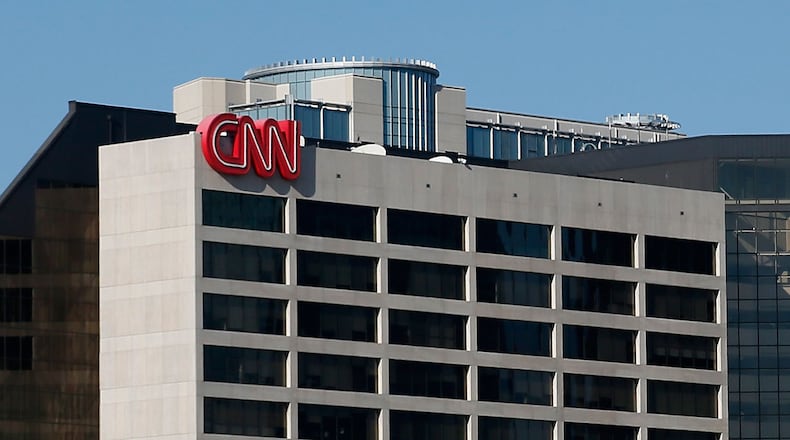 The CNN Center building in Atlanta, Georgia (Photo by Kevin C. Cox/Getty Images)