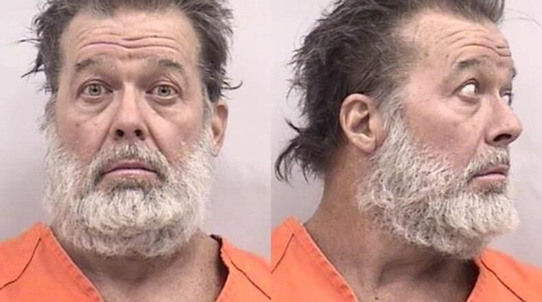Colorado Springs shooting suspect Robert Lewis Dear of North Carolina is seen in undated photos provided by the El Paso County Sheriff's Office. A gunman burst into a Planned Parenthood clinic on Friday and opened fire, launching several gunbattles and an hourslong standoff with police as patients and staff took cover. By the time the shooter surrendered, at least three people were killed, including a police officer and at least nine others were wounded, authorities said.