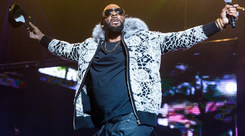 R. Kelly performs at Little Caesars Arena on February 21, 2018 in Detroit, Michigan.