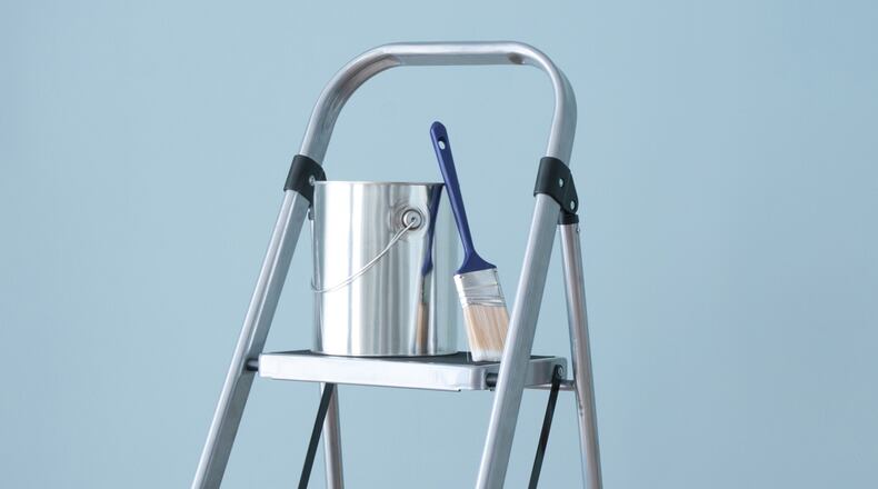 Experts say the busiest rooms in your house could use a fresh coat of paint every three to four years. (Dreamstime)