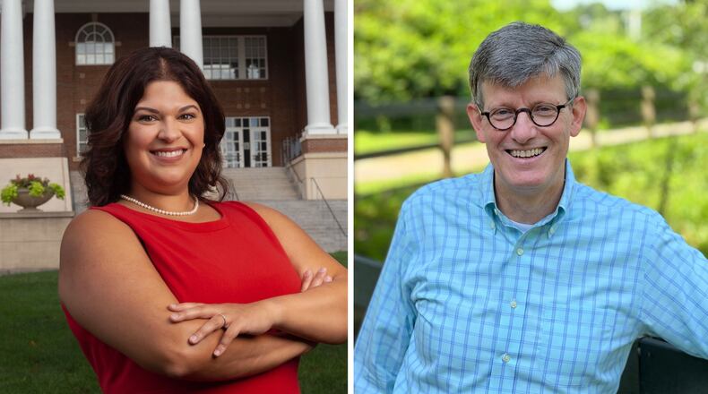 Roswell City Council candidates Sarah Beeson and Allen Sells will advance to a special election runoff on Dec. 6.