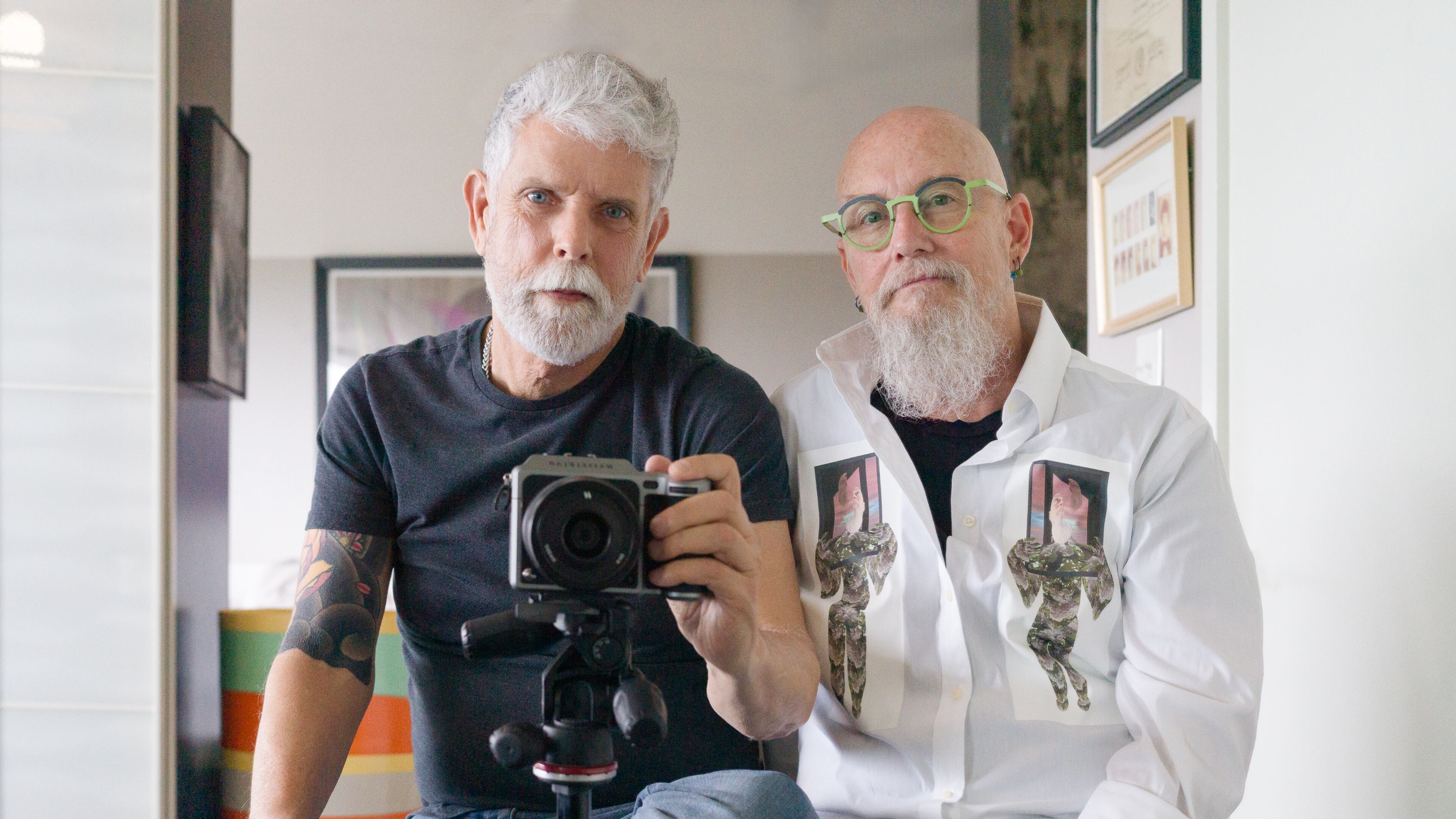 David, left, and Billy Clifton-Strawn conduct careers in the arts and support each other with feedback -- when asked. (Courtesy of David Clifton-Strawn)