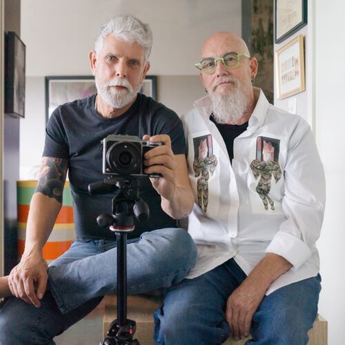 David, left, and Billy Clifton-Strawn conduct careers in the arts and support each other with feedback -- when asked. (Courtesy of David Clifton-Strawn)