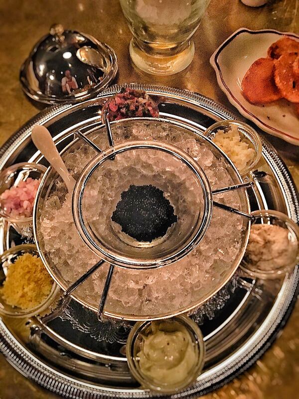 Marcel’s Hackleback “Caviar Classique.” CONTRIBUTED BY MARCEL