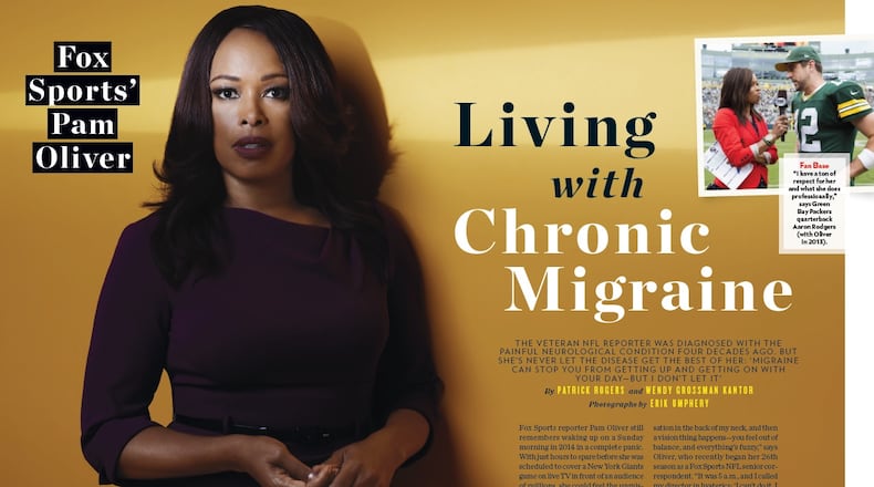 Pam Oliver's story on Living with Chronic Migraine. (Courtesy of Fox Sports)
