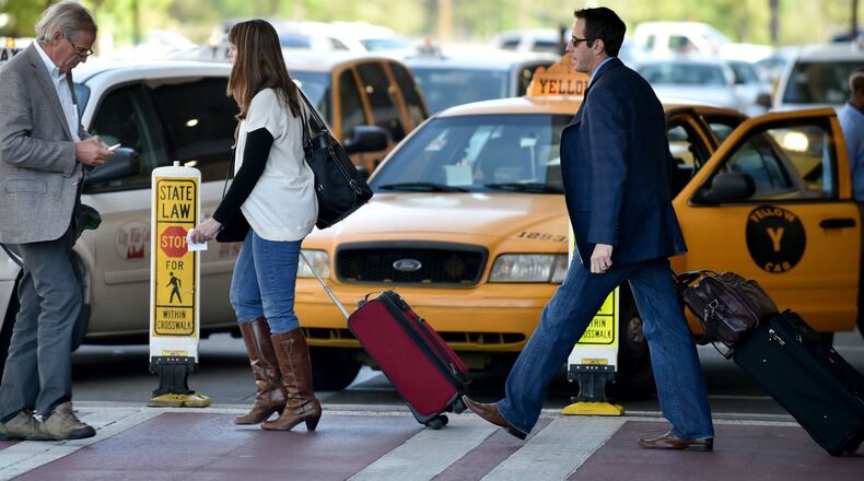 Many travelers are unaware that Hartsfield-Jackon does not allow pickups by UberX, Lyft or other ride-share services whose drivers don't have commercial permits.
