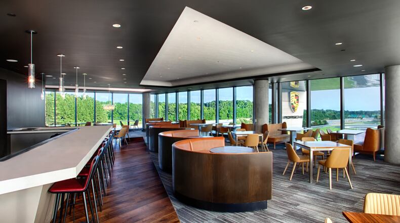 It’s official. The doors are now open to Restaurant 356 on the complex of the new Porsche Experience Center and headquarters in Atlanta.