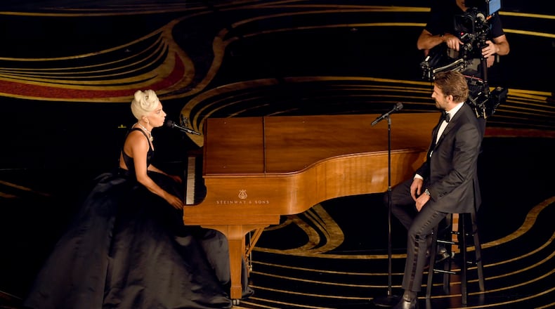 Lady Gaga and Bradley Cooper perform onstage during the 91st Annual Academy Awards at Dolby Theatre on Feb. 24, 2019 in Hollywood, California.
