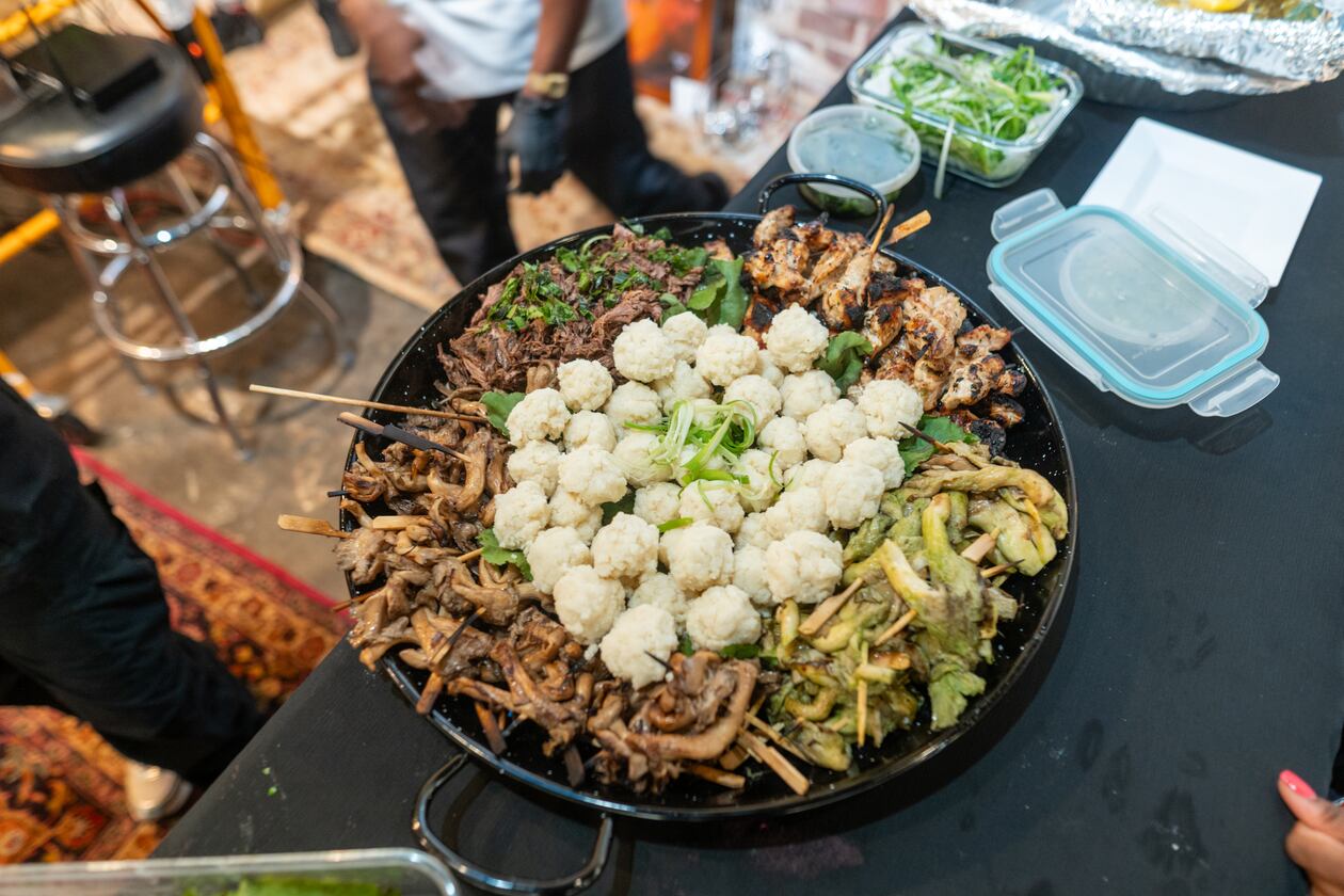 Ruma Kashoro's first Mix & Simmer pop-up was focused on Tanzania, where Kashoro's family is from. (Courtesy of Olive Norman & Visage Temps)