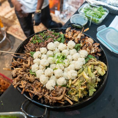 Ruma Kashoro's first Mix & Simmer pop-up was focused on Tanzania, where Kashoro's family is from. (Courtesy of Olive Norman & Visage Temps)