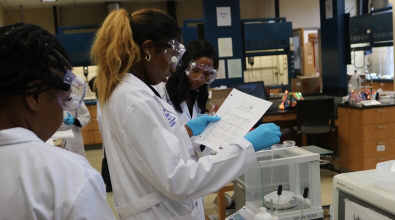 Spelman College is the first HBCU to offer courses in cosmetic science. Courtesy