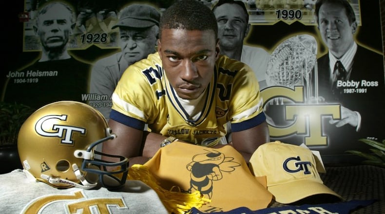 Former Georgia Tech All-America wide receiver Calvin Johnson will be inducted into the Georgia Sports Hall of Fame in February. He is a former AJC Super 11 pick from Sandy Creek High. He played nine seasons in the NFL with the Detroit Lions.