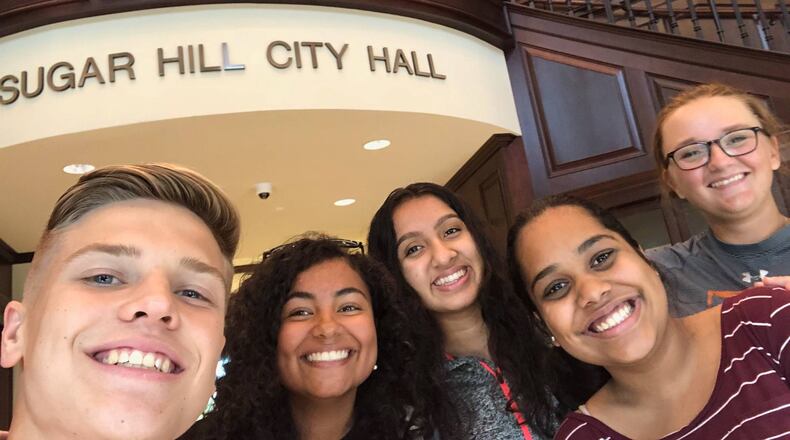 Sugar Hill is accpeting Youth Council applications. Courtesy City of Sugar Hill