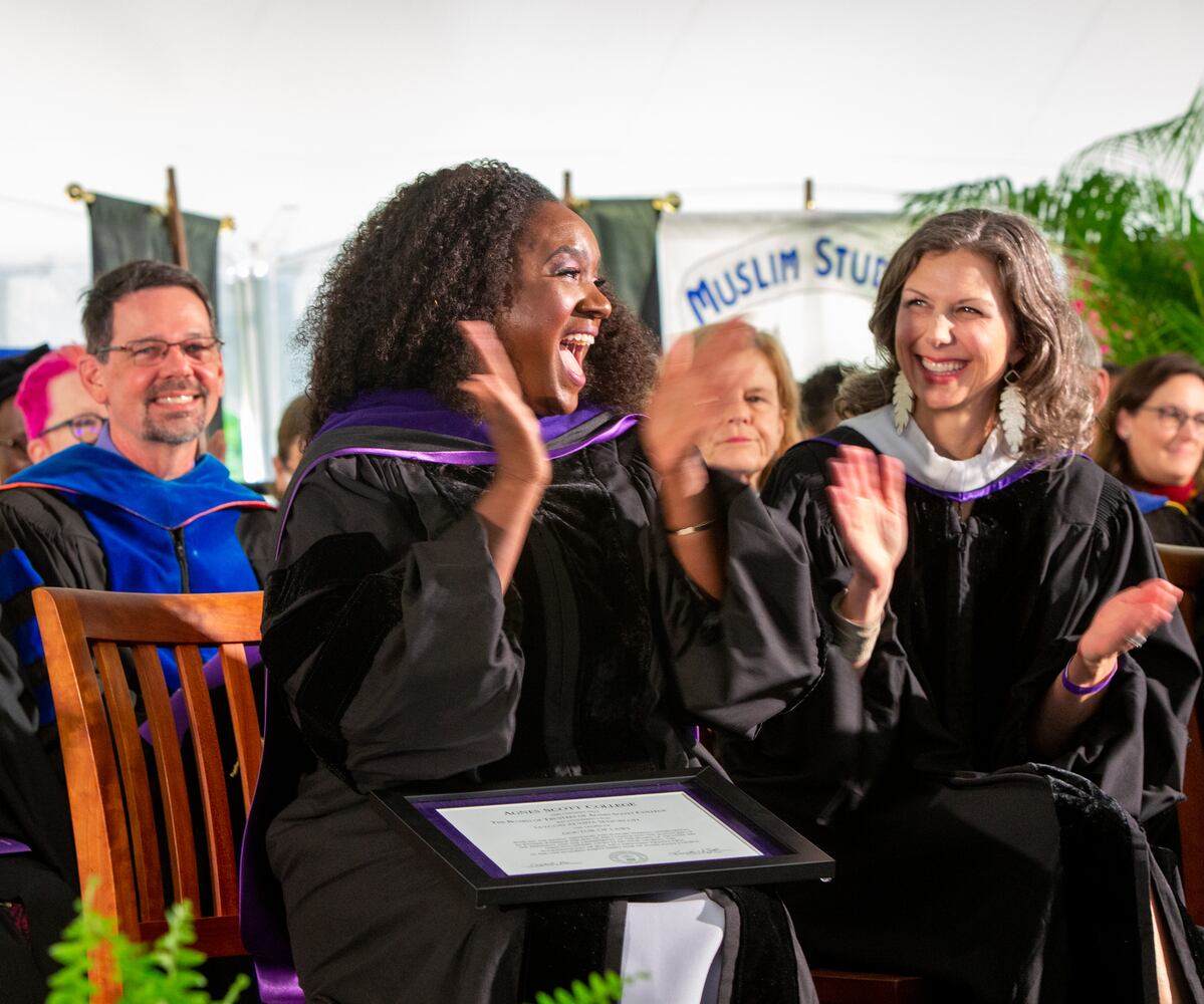 Agnes Scott College commencement 