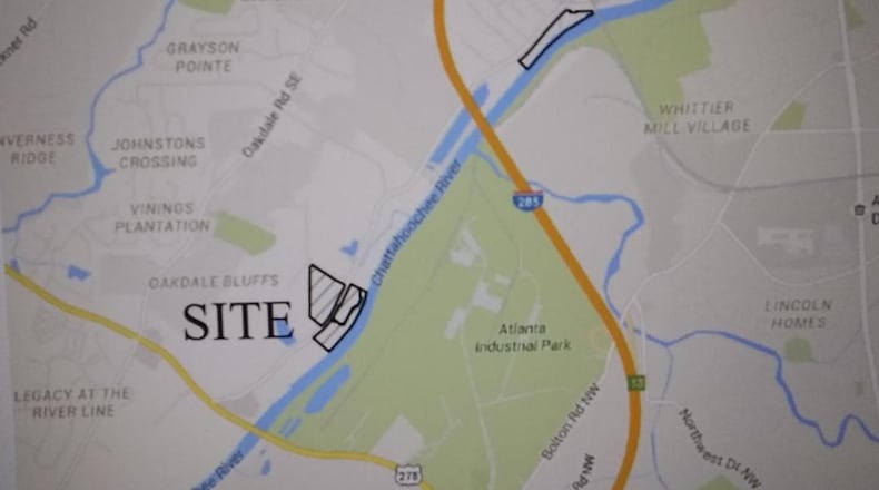 Riverview Park will be Smyrna's first park along the Chattahoochee River. (Courtesy of Smyrna)