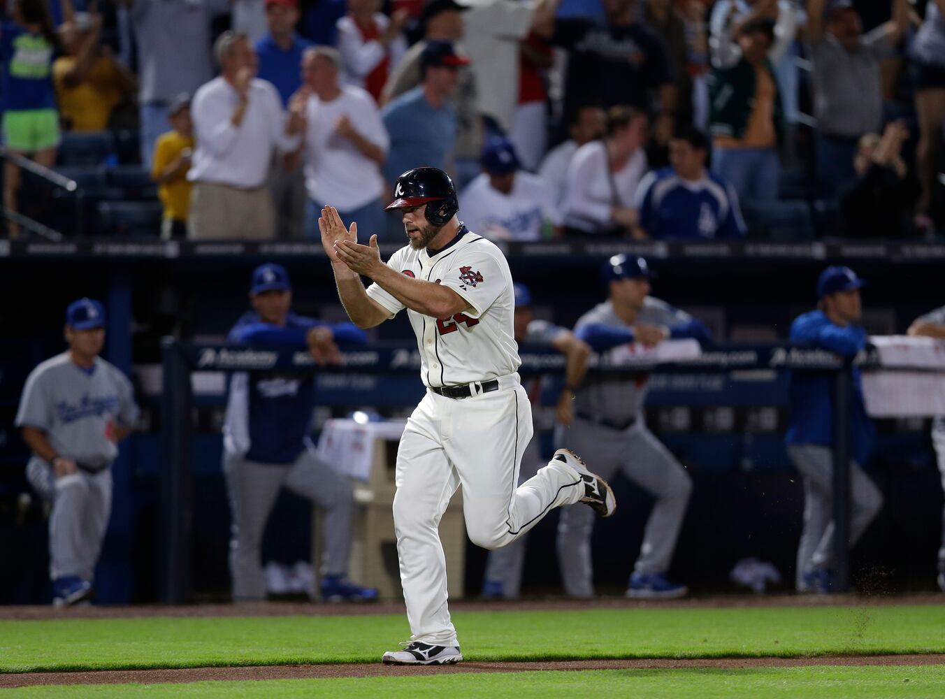 Game 2 of Atlanta-Los Angeles series