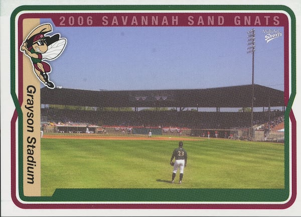 Grayson Stadium has long been a key attraction for baseball in Savannah, including during the 2006 season for the minor league Savannah Sand Gnats. (Courtesy of Georgia Historical Society)