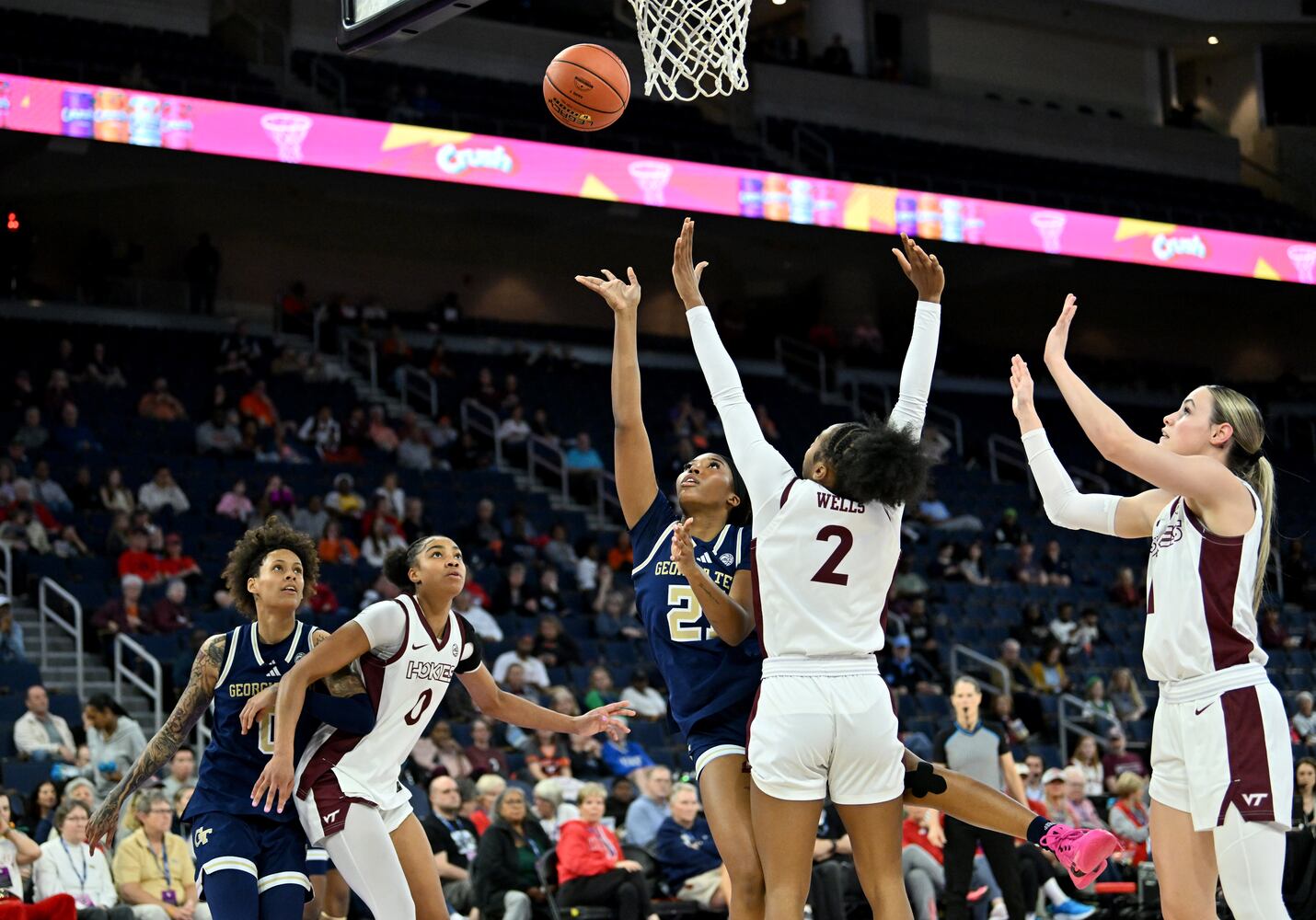Georgia Tech vs Virginia Tech Women Basketball