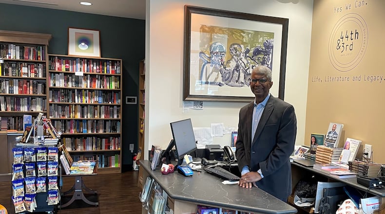 Warren Lee is co-owner of 44th and 3rd bookstore, one of several Atlanta bookstores featured in Katie Mitchell's new book "Prose to the People." Photo credit: Nedra Rhone