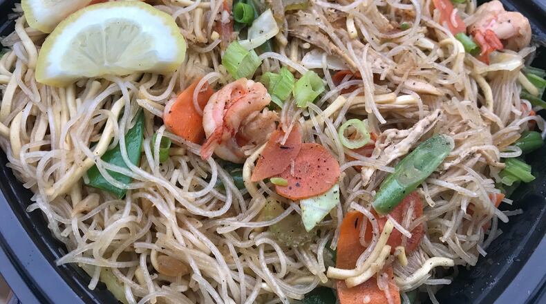 New Grant Park restaurant Estrellita focuses on traditional Filipino dishes such as pancit. LIGAYA FIGUERAS