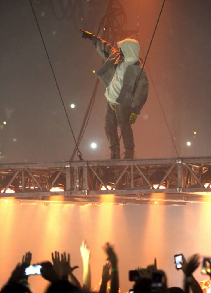 Kanye West plays Philips Arena