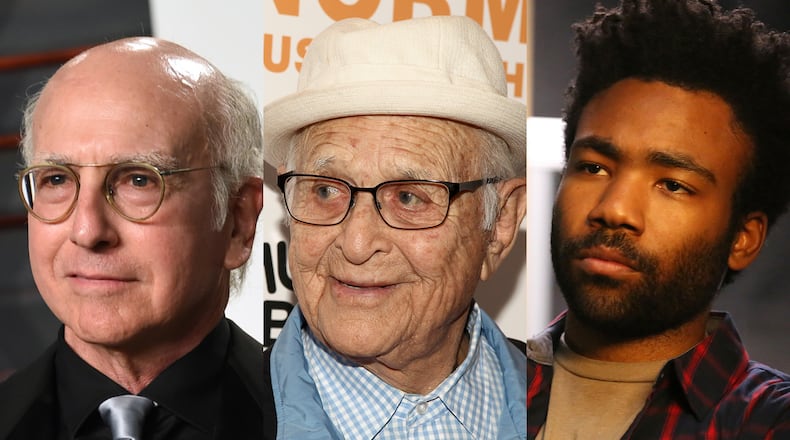 Male showrunners like Larry David, Norman Lear and Donald Glover signed a letter asking Hollywood production companies to provide women protections in states where abortion is severely restricted or banned. AP