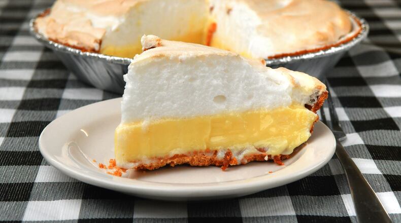 Matthews Cafeteria’s Lemon Ice Box Pie.
(Chris Hunt for The Atlanta Journal-Constitution)