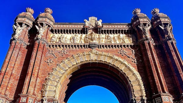 Jayson Pealer, a senior at Mays High, took note of famous landmarks in Barcelona like Arc de Triomf, while on a school trip. The structure was built in 1888 as an entrance for the World's Fair, which was held in the Parc de la Ciutadella. (Jayson Pealer)
