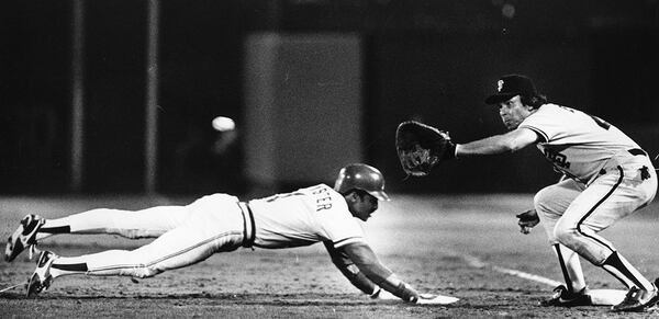 Darrell Evans manned first for nine seasons in Atlanta.