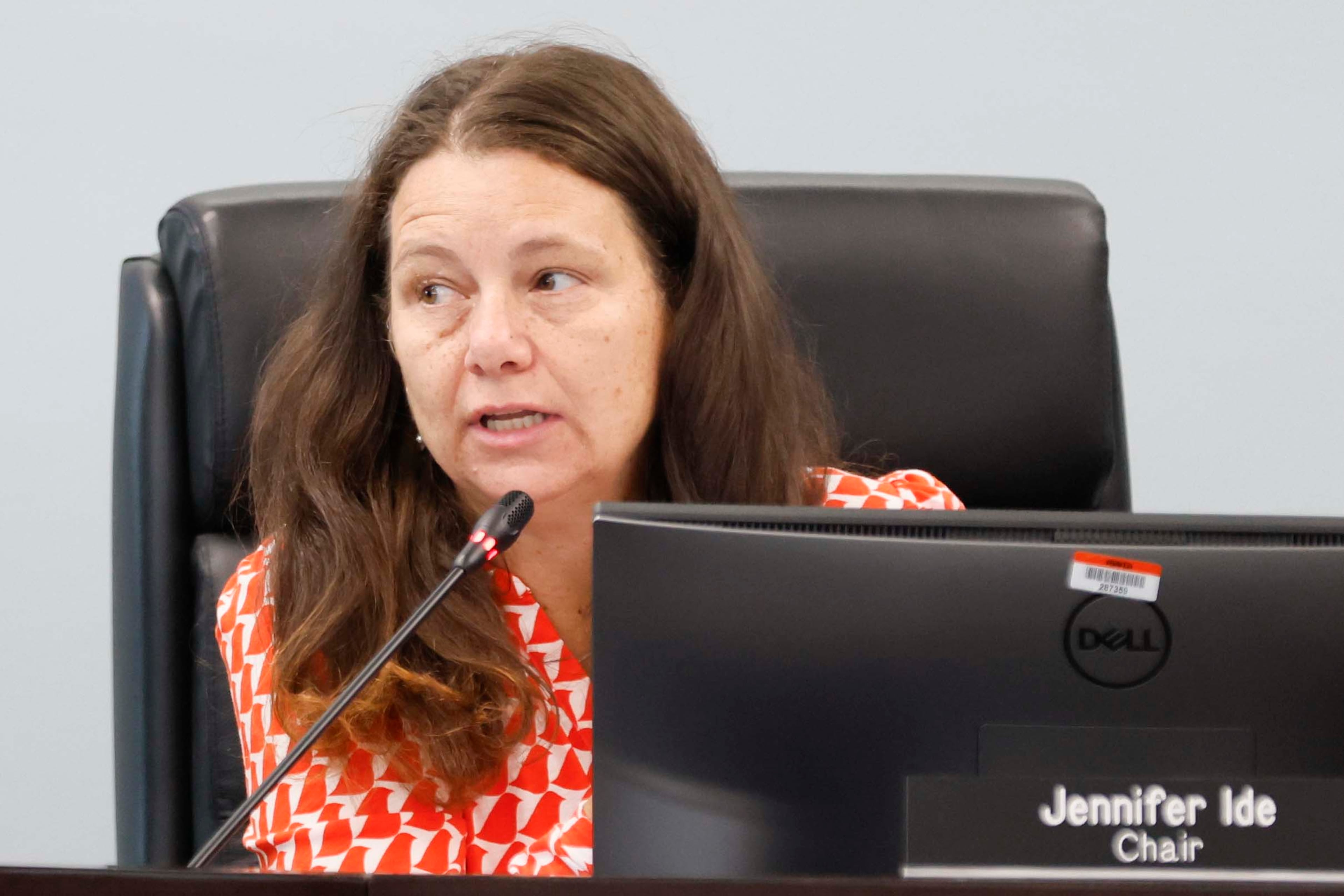 MARTA board Chair Jennifer Ide said Sept. 11 the authority's new deputy general manager "has done a tremendous job here.” (Miguel Martinez/AJC)