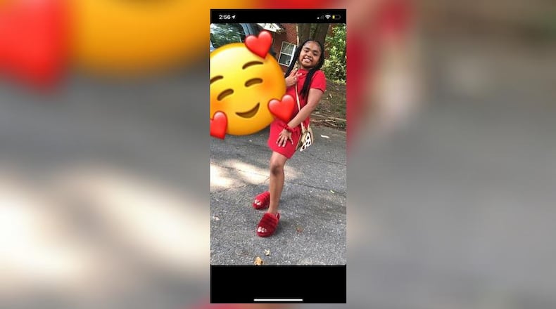 Secoriea Turner, 8, was fatally shot Saturday, July 4, 2020 in Atlanta.