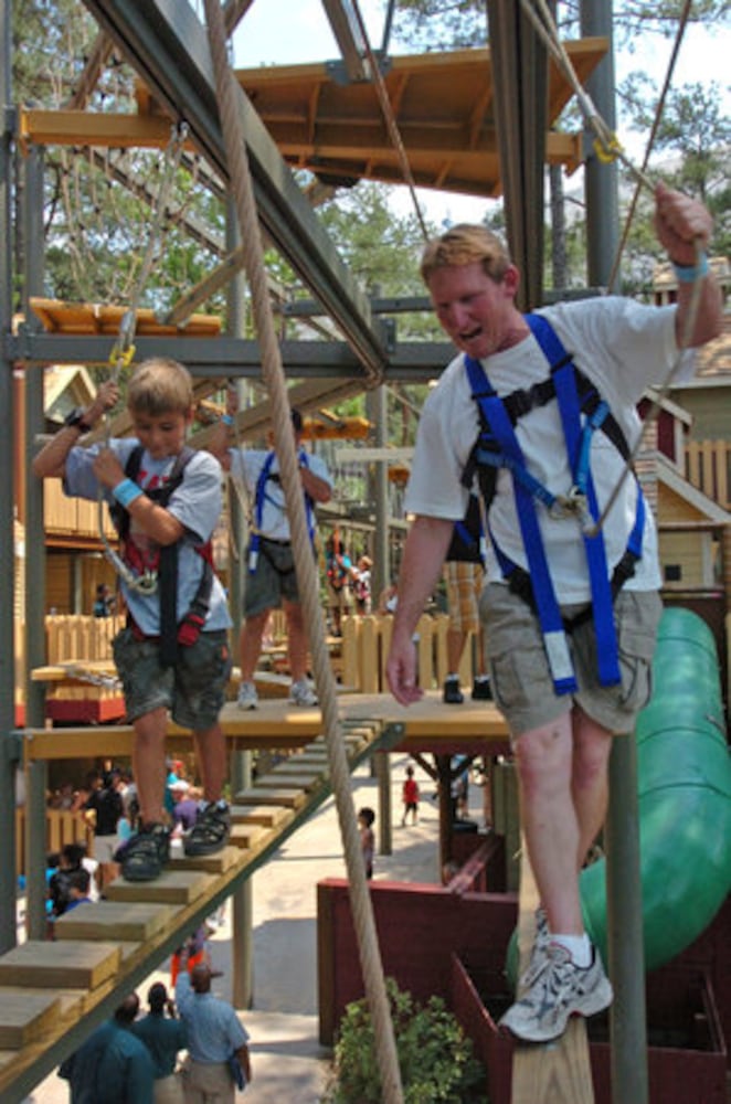 Learn the ropes at Stone Mountain Park's Sky Hike