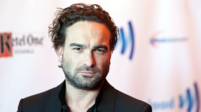Actor Johnny Galecki, a star of TV’s ‘Big Bang Theory’ has lost his ranch home to a California wildfire. He’s pictured here at the the 25th Annual GLAAD Media Awards - Dinner and Show on April 12, 2014 in Los Angeles.