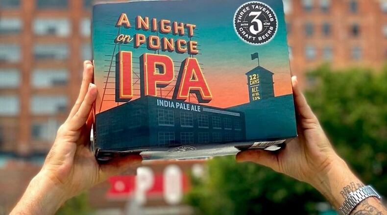 Three Taverns Brewery will open its third taproom at Ponce City Market along the Eastside Beltline. (Courtesy of Three Taverns Brewery)