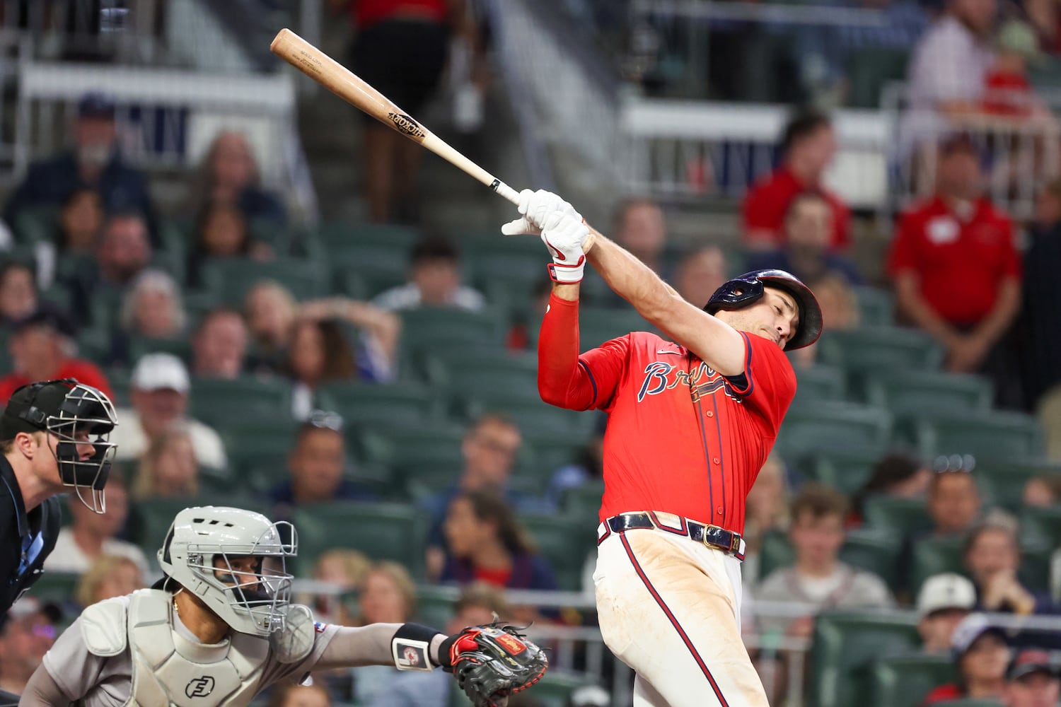Photos from Braves-Red Sox game 