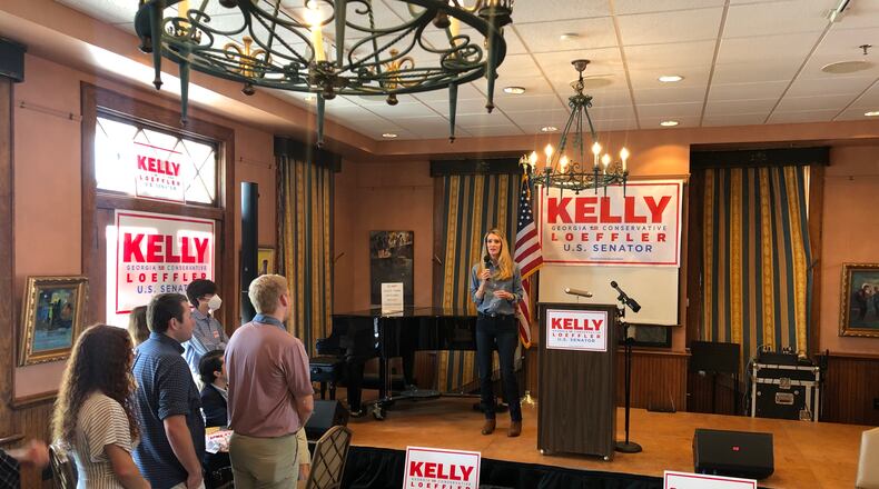 U.S. Sen. Kelly Loeffler in Gainesville