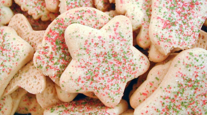Holiday sugar cookies.