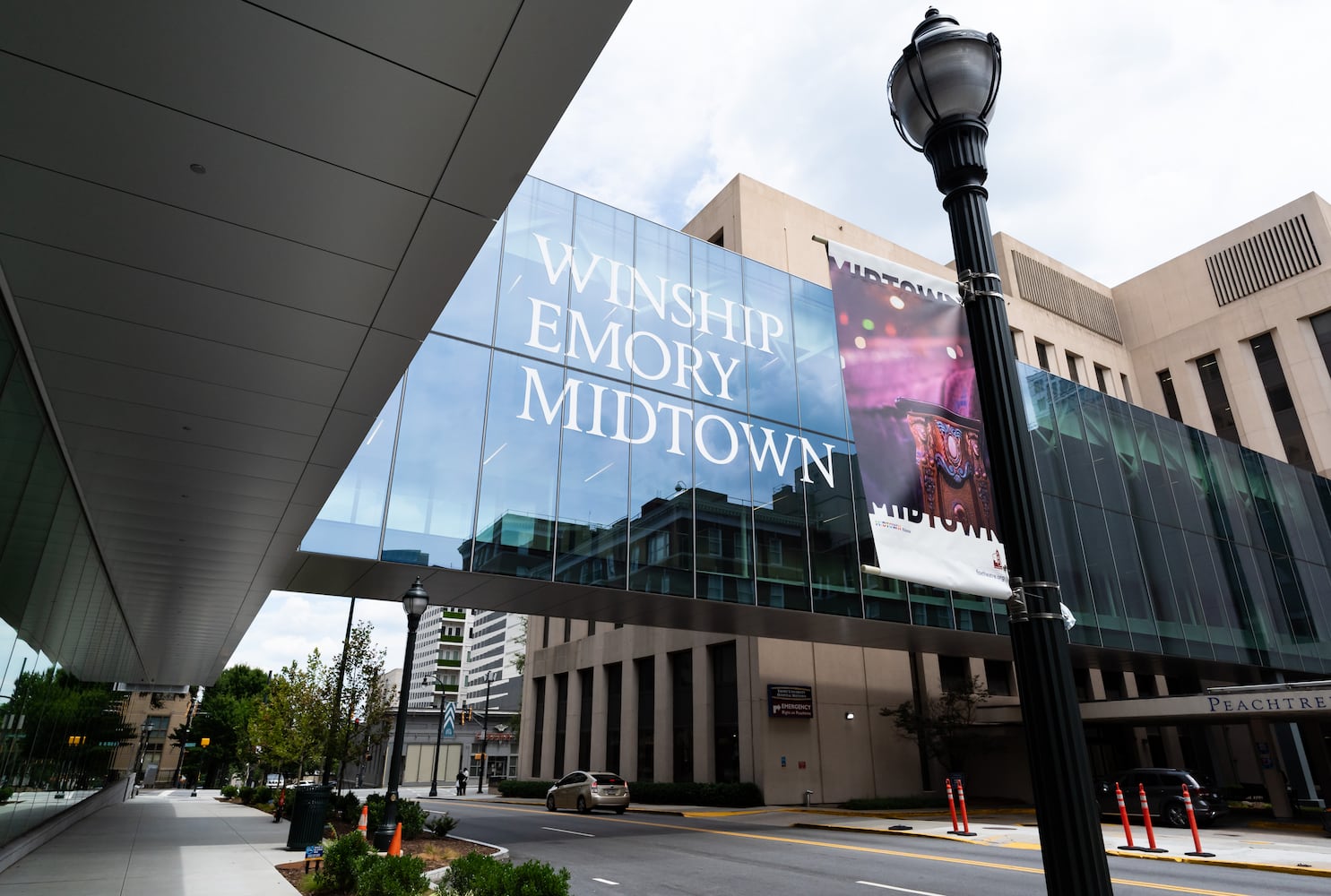 There are no less than seven buildings named after Woodruff, his wife or his parents, like the Winship Cancer Institute. (AJC file)