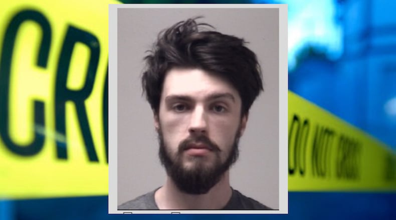 Jacob Christian Muse, a 21-year-old College Park man, was arrested Friday on charges stemming from the April 8 triple homicide at a family-owned shooting range in Grantville. (Credit: Coweta County Sheriff's Office)