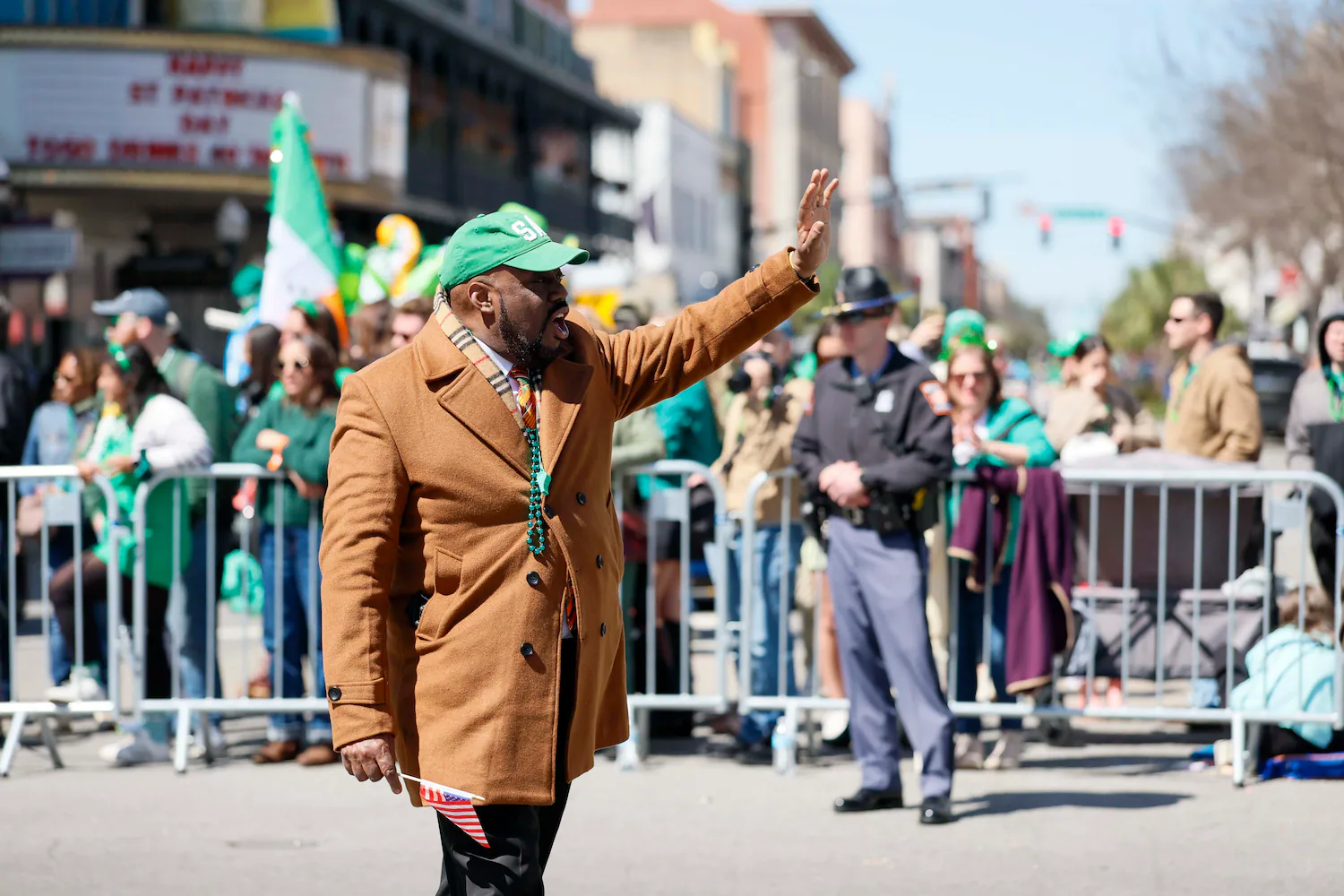 St. Patrick’s Day parade gamer