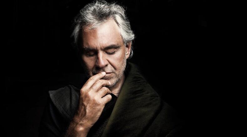 Andrea Bocelli comes to Infinite Energy Center on Valentine's Day with Heather Headley and the ASO. Credit Giovanni De Sandre.