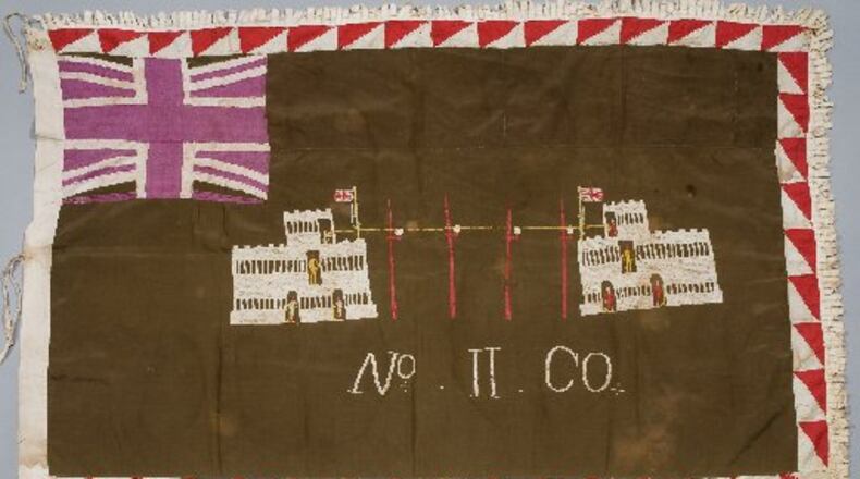 This Asafo flag (circa 1895) from Ghana is included in the exhibit "African Art: Building the Collection," opening June 28 at the High Museum of Art.