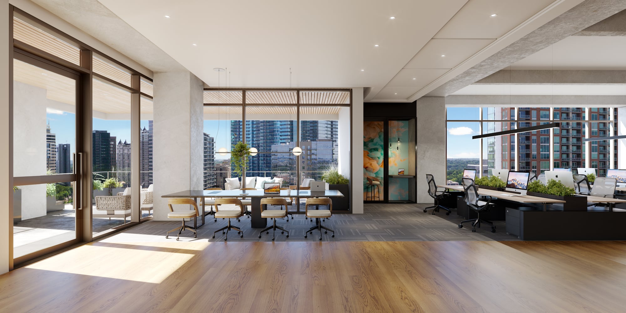 1172 W Peachtree office rendering
