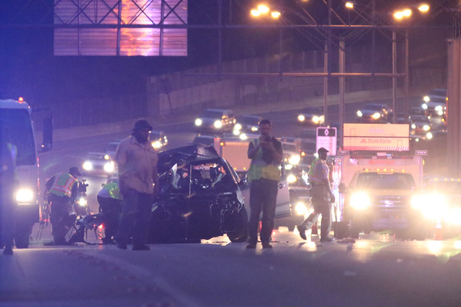 Fatal shooting, crash shut Connector