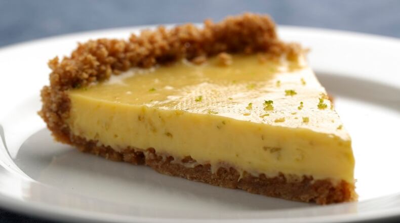 Key lime pie with a graham cracker crust. (Jeff Wheeler/Minneapolis Star Tribune/TNS)
