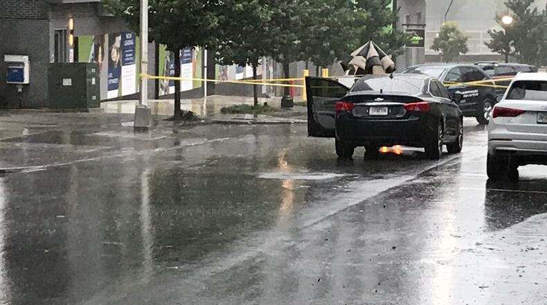 An 18-year-old was killed Saturday afternoon after being shot several times near a Midtown apartment building, Atlanta police said.