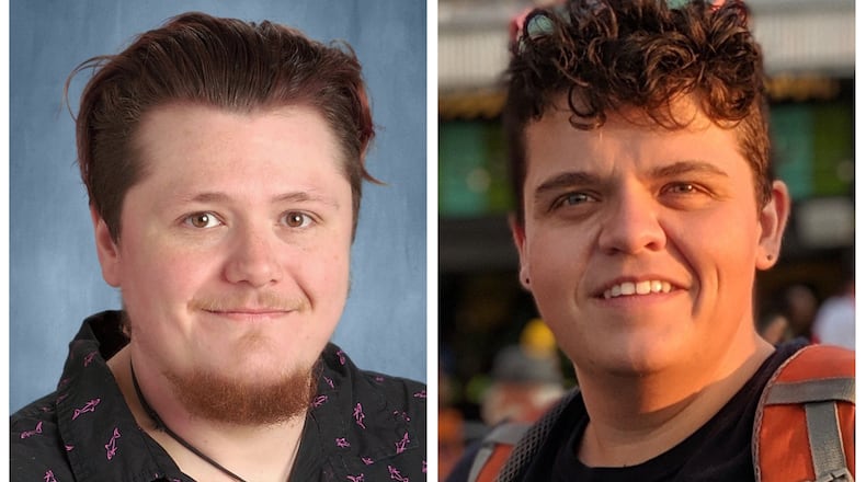 State employees Benjamin Johnson (left) and Micha Rich are suing Georgia because they say the State Health Benefit Plan is discriminating against them by denying them treatment for transgender care. Submitted photos.