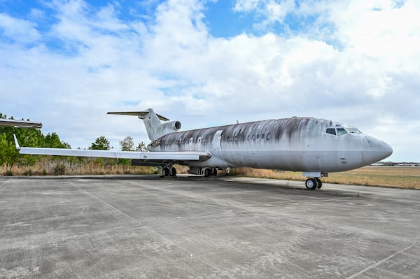 Jeffrey Epstein's abandoned Boeing 727 has been sitting at a southeast Georgia plane boneyard for almost a decade.