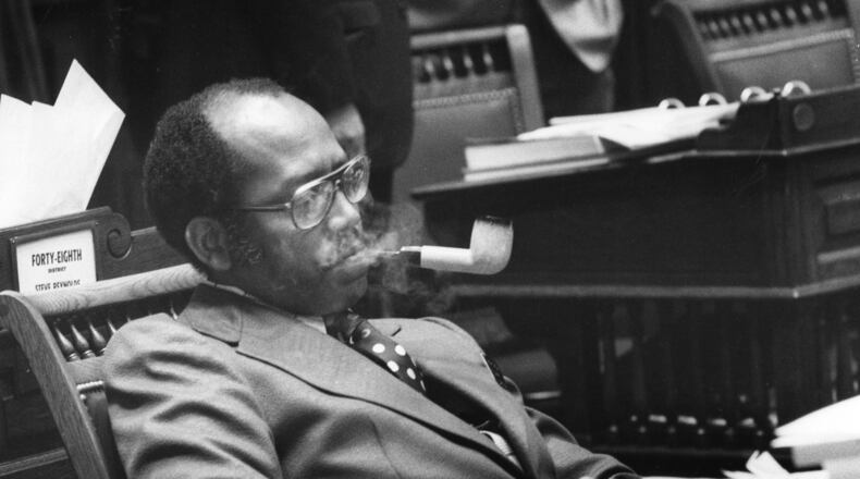 Georgia state senator Leroy Johnson. (Bill Wilson/AJC staff)